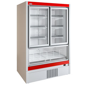 upright refrigerated display case