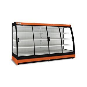 wall-mounted refrigerated display case 1