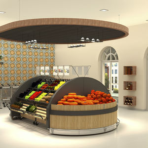 upright refrigerated display case 1