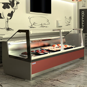 upright refrigerated display case 1