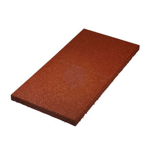 rubber flooring / polyurethane-coated / for sports activities / commercial