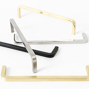 brushed brass furniture handle