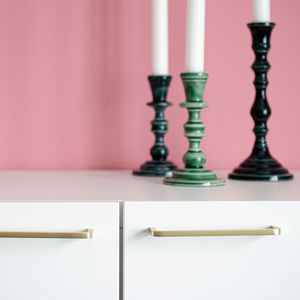 brushed brass furniture handle