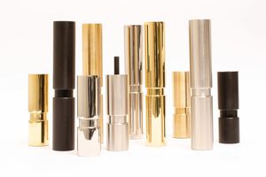 brushed stainless steel furniture leg