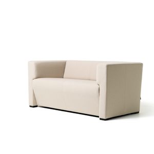 Contemporary visitor armchair - DOUBLE - Diemme - polyurethane foam ...