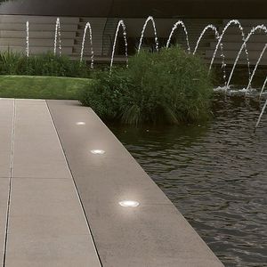 recessed floor light fixture