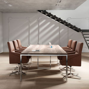 contemporary boardroom table