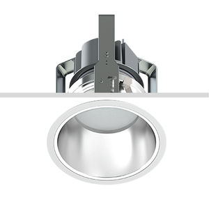 recessed downlight / LED / round / cast aluminum