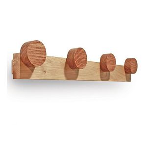 wall-mounted coat rack