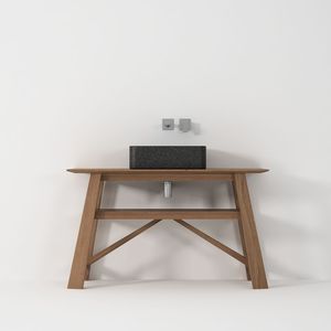 teak washbasin stand
