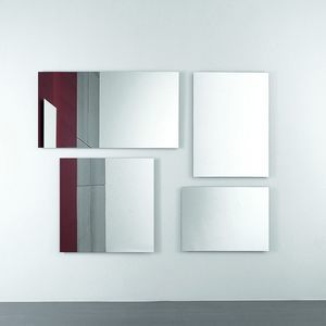 wall-mounted mirror