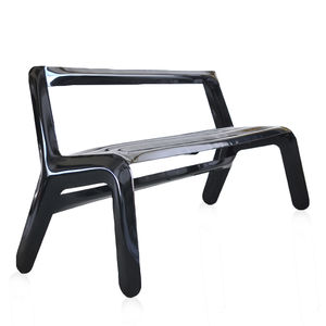 contemporary public bench