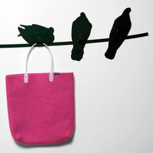 wall-mounted coat rack