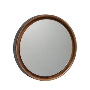 wall-mounted mirror