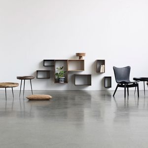 wall-mounted shelves