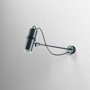 wall-mounted spotlight / indoor / halogen / round