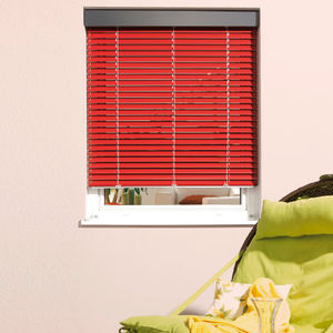 Venetian blinds / aluminum / outdoor