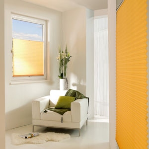 pleated blinds / canvas / acoustic