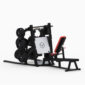 leg press weight training machine