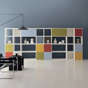 free-standing bookcase