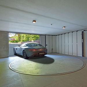 rotating parking platform