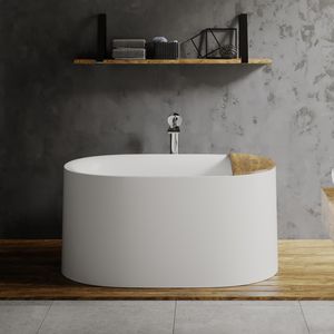 oval bathtub