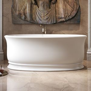 oval bathtub