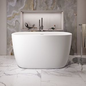 oval bathtub
