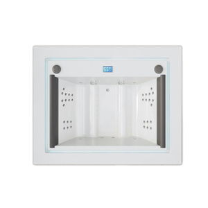 built-in hot tub