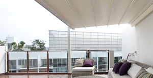roller blinds / canvas / outdoor / conservatory