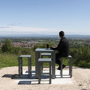 contemporary picnic table