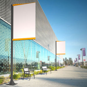 wall-mounted display panel