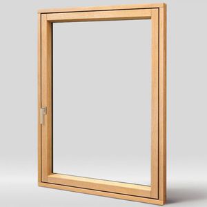 wooden window