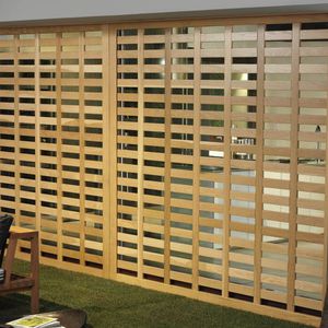 wooden solar shading