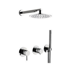 wall-mounted shower set