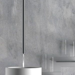 chrome-plated brass washbasin spout