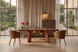 contemporary dining table
