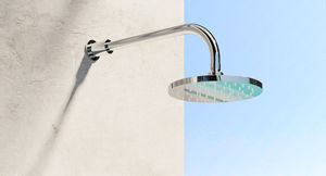 wall-mounted shower head arm