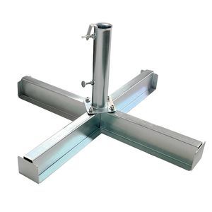 galvanised steel patio umbrella base 1