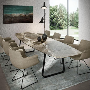 contemporary dining table