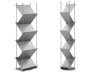 wooden brochures rack