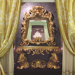 classic sideboard table / marble / rectangular