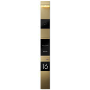 aluminium audio door intercom
