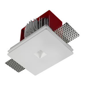 recessed spotlight / indoor / LED / square