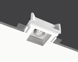 recessed downlight / LED / halogen / square