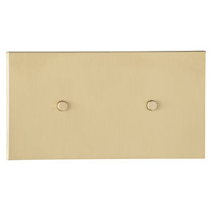 light switch / push-button / recessed / double