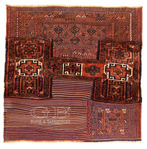 traditional rug / patterned / wool / rectangular