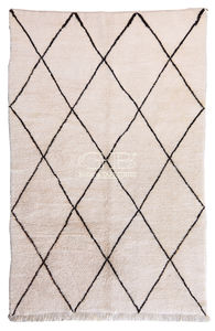 contemporary rug / plaid / wool / rectangular