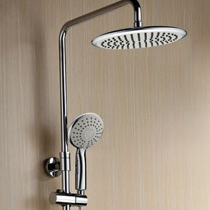 wall-mounted shower set / contemporary / with hand shower