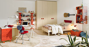red children's bedroom furniture set